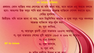 বদ নজরের চিকিতসা